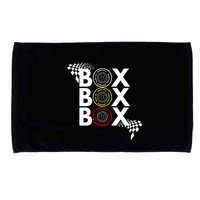 Formula Racing Car Box Box Box Radio Call To Pitbox Car Race Gift Microfiber Hand Towel