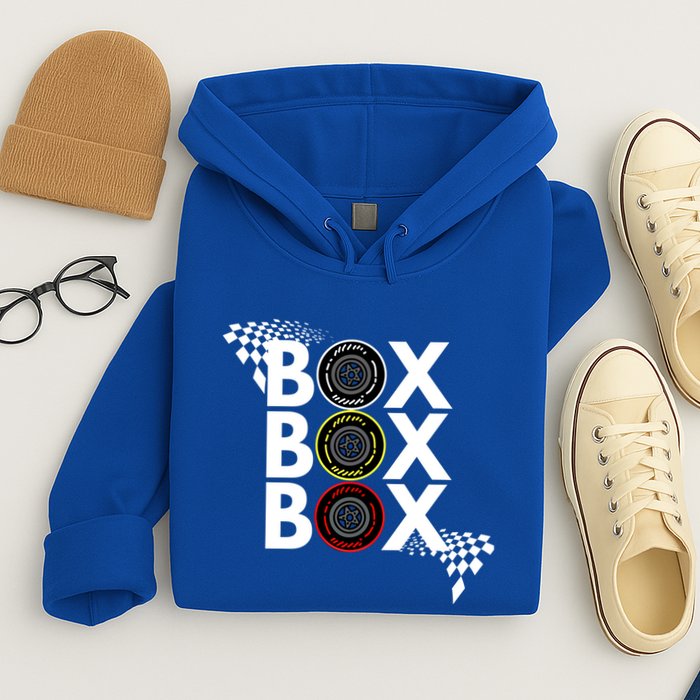 Formula Racing Car Box Box Box Radio Call To Pitbox Car Race Gift Hoodie