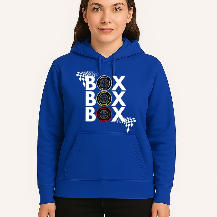 Formula Racing Car Box Box Box Radio Call To Pitbox Car Race Gift Hoodie