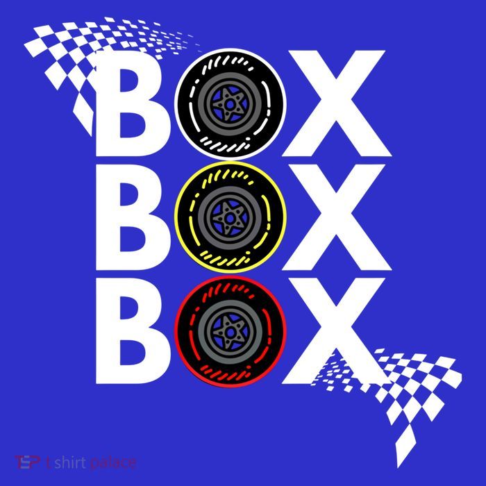 Formula Racing Car Box Box Box Radio Call To Pitbox Car Race Gift Button