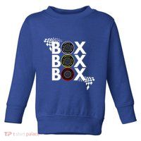 Formula Racing Car Box Box Box Radio Call To Pitbox Car Race Gift Toddler Sweatshirt