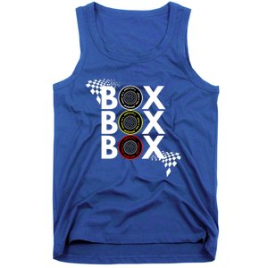 Formula Racing Car Box Box Box Radio Call To Pitbox Car Race Gift Tank Top