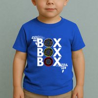 Formula Racing Car Box Box Box Radio Call To Pitbox Car Race Gift Toddler T-Shirt
