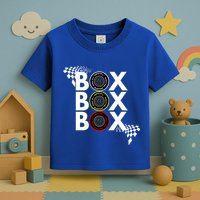 Formula Racing Car Box Box Box Radio Call To Pitbox Car Race Gift Toddler T-Shirt