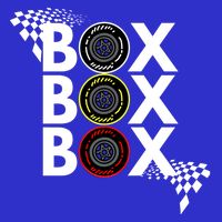 Formula Racing Car Box Box Box Radio Call To Pitbox Car Race Gift Toddler T-Shirt