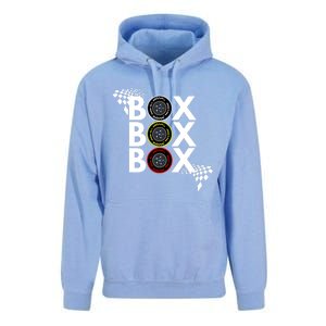 Formula Racing Car Box Box Box Radio Call To Pitbox Car Race Gift Unisex Surf Hoodie