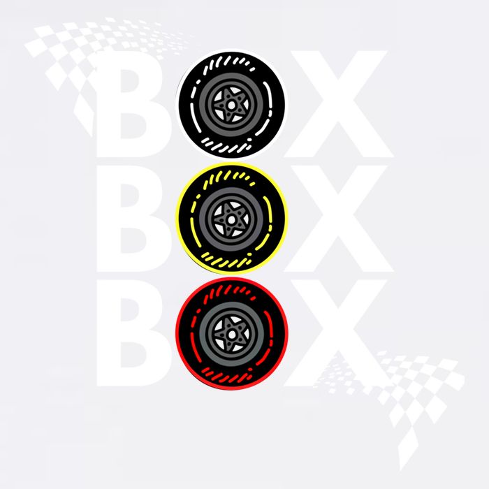 Formula Racing Car Box Box Box Radio Call To Pitbox Car Race Gift Garment-Dyed Sweatshirt