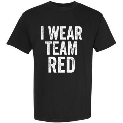 Formula Racing Car I Wear Team Red F1 Formula One Racing Car Garment-Dyed Heavyweight T-Shirt