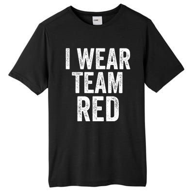 Formula Racing Car I Wear Team Red F1 Formula One Racing Car Tall Fusion ChromaSoft Performance T-Shirt