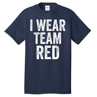 Formula Racing Car I Wear Team Red F1 Formula One Racing Car Tall T-Shirt