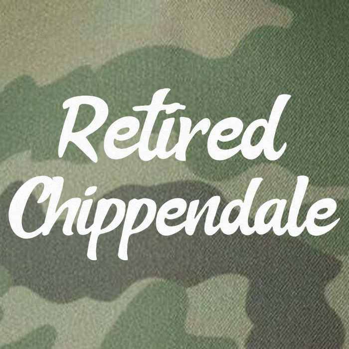 Funny Retired Chippendale Former Exotic Dancer Dad Bod Legacy Tie Dye Trucker Hat