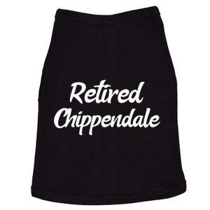 Funny Retired Chippendale Former Exotic Dancer Dad Bod Doggie Tank