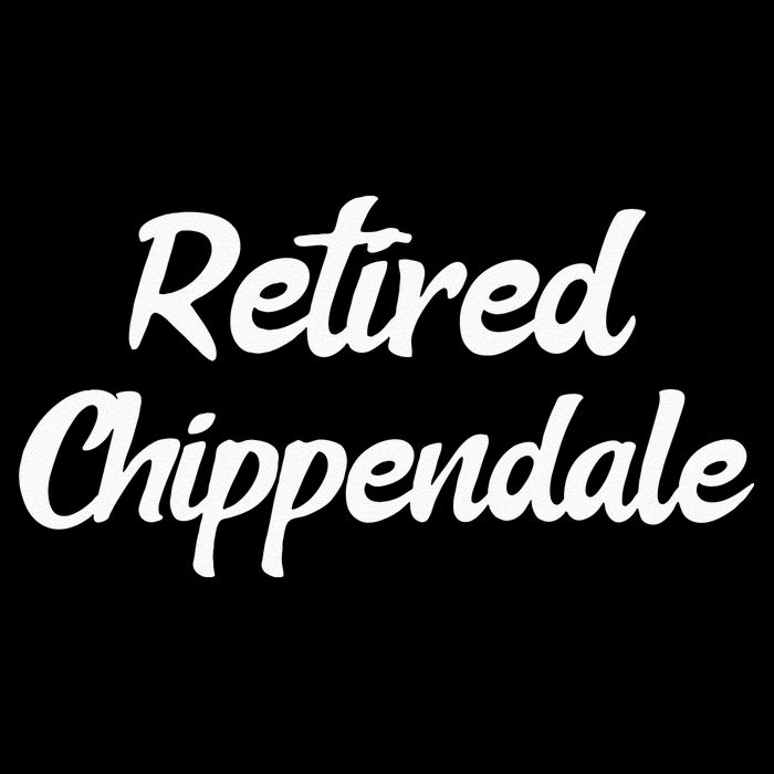Funny Retired Chippendale Former Exotic Dancer Dad Bod T-Shirt