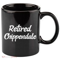 Funny Retired Chippendale Former Exotic Dancer Dad Bod 11oz C Handle Ceramic Mug