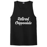 Funny Retired Chippendale Former Exotic Dancer Dad Bod PosiCharge Competitor Tank