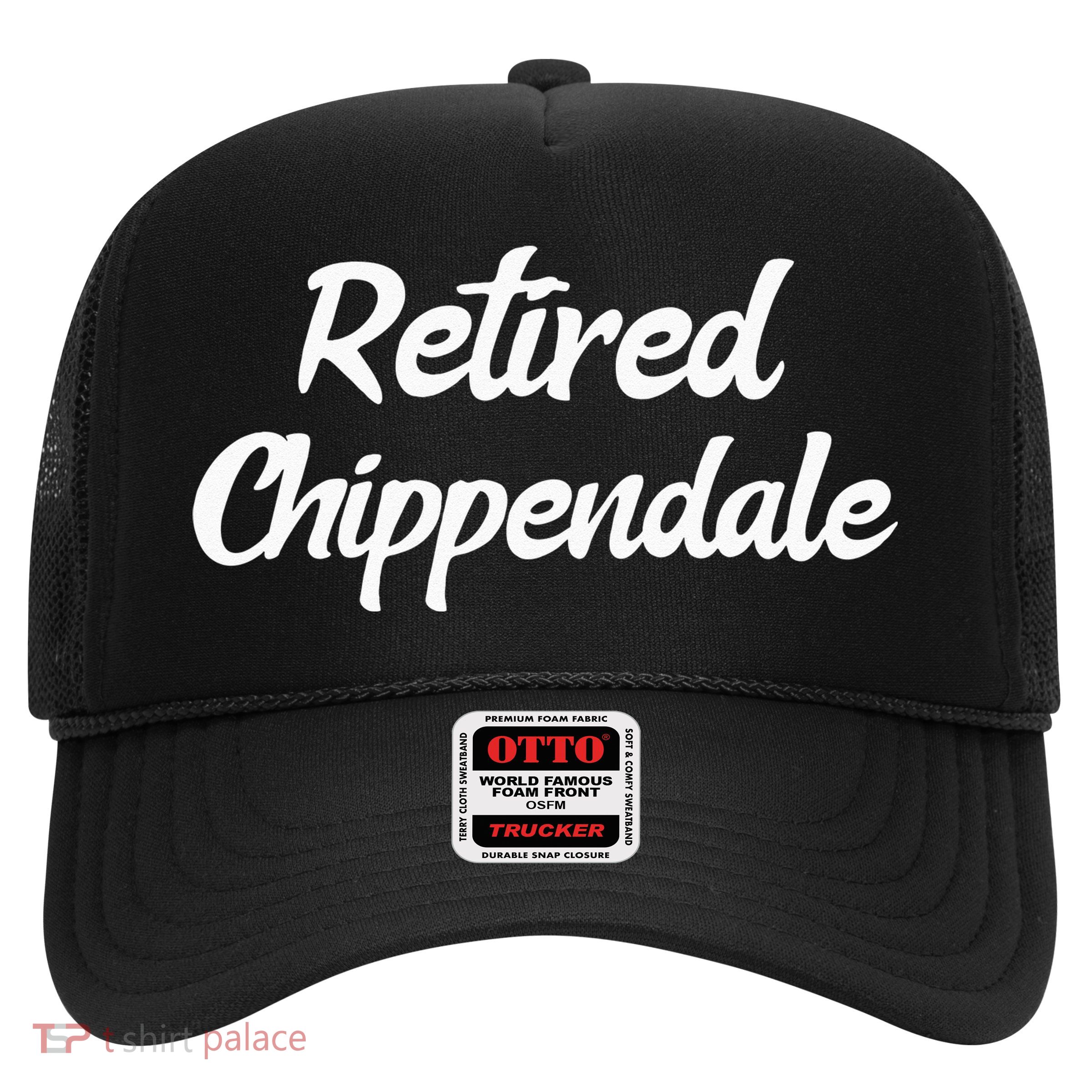 Funny Retired Chippendale Former Exotic Dancer Dad Bod Trucker Hat