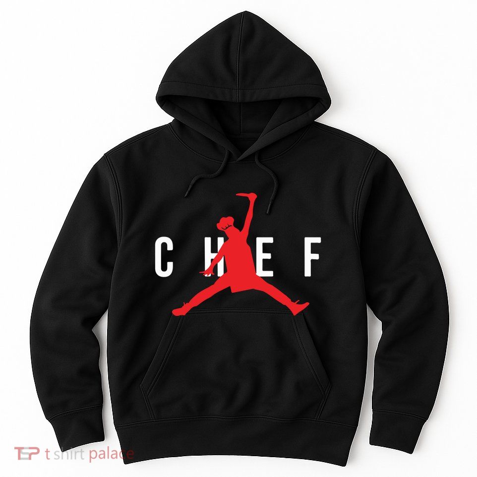 Funny Restaurant Chef Jumping Chef Knife Hoodie