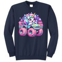 Funny Retro Cute Unicorn Monster Truck Sweatshirt