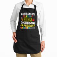Funny Retirement Class Of 2025 Countdown In Progress Teacher Apron