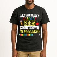 Funny Retirement Class Of 2025 Countdown In Progress Teacher Tall T-Shirt