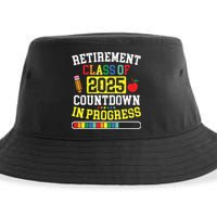 Funny Retirement Class Of 2025 Countdown In Progress Teacher Sustainable Bucket Hat