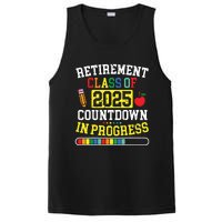 Funny Retirement Class Of 2025 Countdown In Progress Teacher PosiCharge Competitor Tank