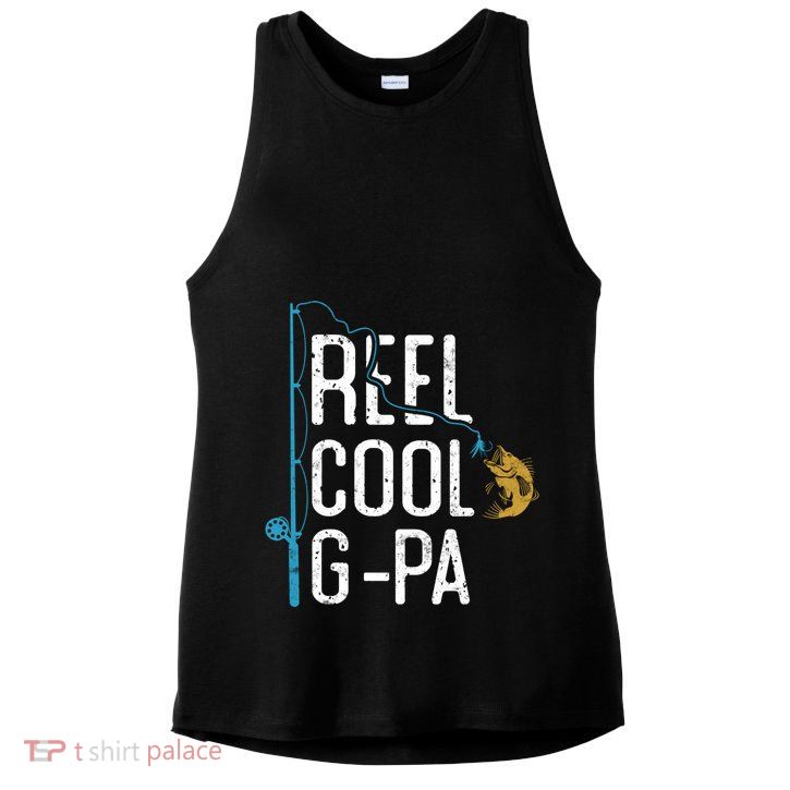 Fishing Reel Cool Ggreat Giftpa Father’s Day Gift For Fisher Ggreat Giftpa Gift Ladies PosiCharge Tri-Blend Wicking Tank