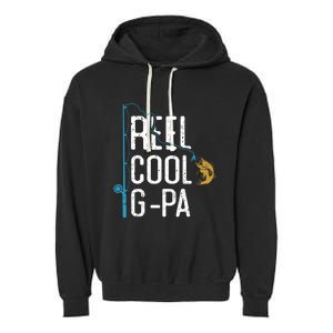 Fishing Reel Cool Ggreat Giftpa Father’s Day Gift For Fisher Ggreat Giftpa Gift Garment-Dyed Fleece Hoodie