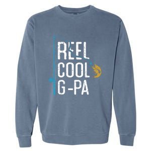 Fishing Reel Cool Ggreat Giftpa Father’s Day Gift For Fisher Ggreat Giftpa Gift Garment-Dyed Sweatshirt