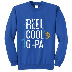 Fishing Reel Cool Ggreat Giftpa Father’s Day Gift For Fisher Ggreat Giftpa Gift Sweatshirt