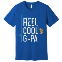 Fishing Reel Cool Ggreat Giftpa Father’s Day Gift For Fisher Ggreat Giftpa Gift Premium T-Shirt