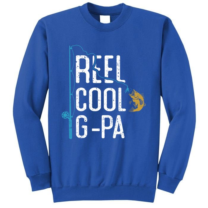 Fishing Reel Cool Ggreat Giftpa Father’s Day Gift For Fisher Ggreat Giftpa Gift Tall Sweatshirt