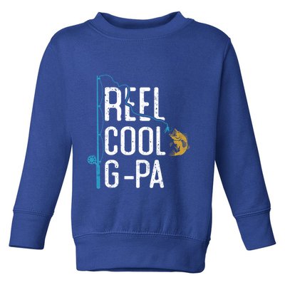 Fishing Reel Cool Ggreat Giftpa Father’s Day Gift For Fisher Ggreat Giftpa Gift Toddler Sweatshirt