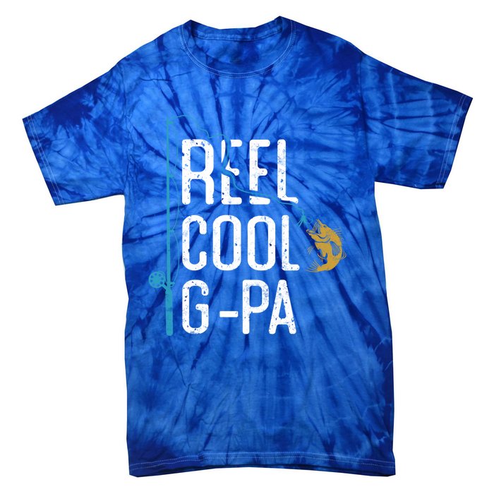 Fishing Reel Cool Ggreat Giftpa Father’s Day Gift For Fisher Ggreat Giftpa Gift Tie-Dye T-Shirt