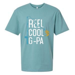 Fishing Reel Cool Ggreat Giftpa Father’s Day Gift For Fisher Ggreat Giftpa Gift Sueded Cloud Jersey T-Shirt