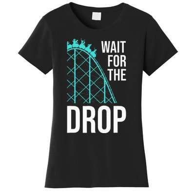 Funny Roller Coaster Designs Amusement Park Women's T-Shirt