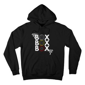 Formula Racing Car Box Box Box Radio Call To Pitbox Car Race Hoodie