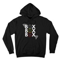 Formula Racing Car Box Box Box Radio Call To Pitbox Car Race Hoodie