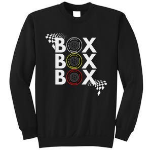 Formula Racing Car Box Box Box Radio Call To Pitbox Car Race Sweatshirt