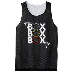 Formula Racing Car Box Box Box Radio Call To Pitbox Car Race Mesh Reversible Basketball Jersey Tank