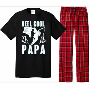 Fisher Reel Cool Papa Fishing Cute Gift Pajama Set