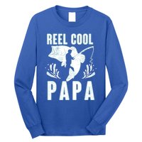 Fisher Reel Cool Papa Fishing Cute Gift Long Sleeve Shirt