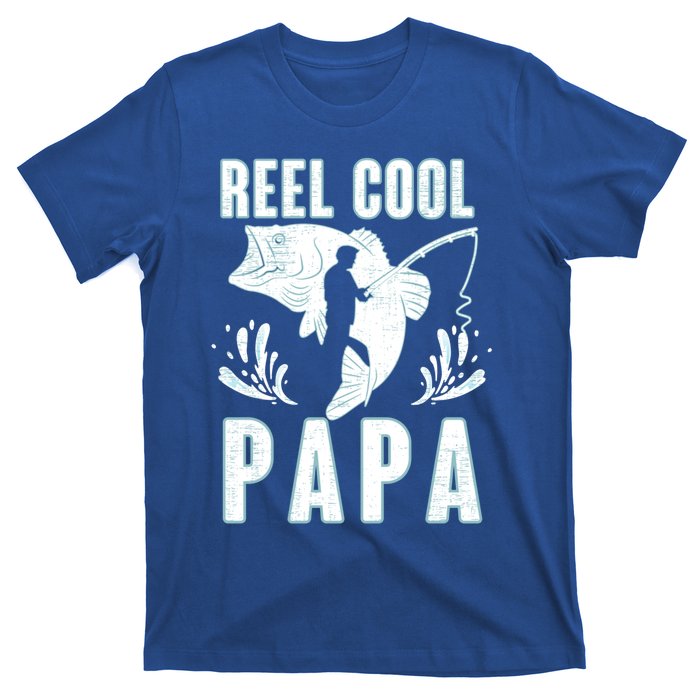 Fisher Reel Cool Papa Fishing Cute Gift T-Shirt