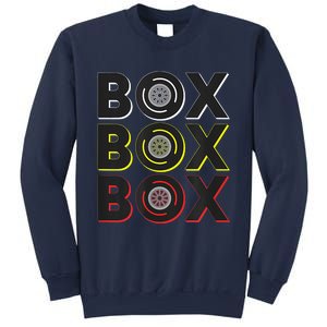 Formula Racing Car Box Box Box Radio Call To Pit Box Sweatshirt