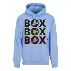 Formula Racing Car Box Box Box Radio Call To Pit Box Unisex Surf Hoodie