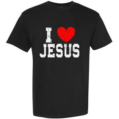 Faith Religious Christianity Jesus Lord Jesus Garment-Dyed Heavyweight T-Shirt