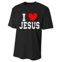 Faith Religious Christianity Jesus Lord Jesus Performance Sprint T-Shirt