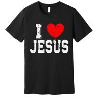 Faith Religious Christianity Jesus Lord Jesus Premium T-Shirt