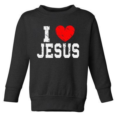 Faith Religious Christianity Jesus Lord Jesus Toddler Sweatshirt