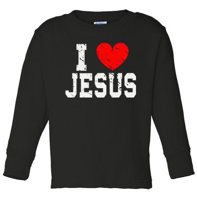 Faith Religious Christianity Jesus Lord Jesus Toddler Long Sleeve Shirt